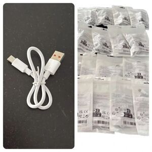 16 Fast Charging USB-A to USB-C Cables Bundle - 4 Sizes - 100W Max Output